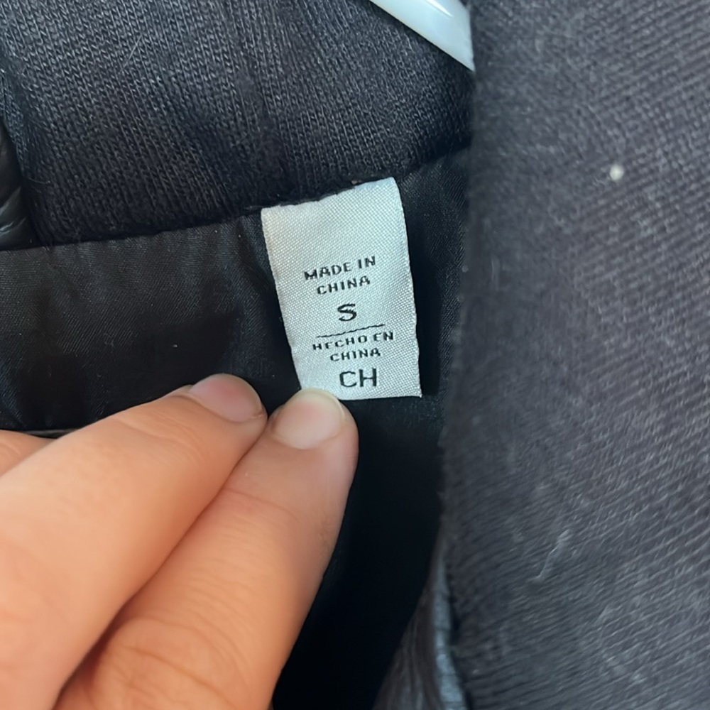 Levi’s Faux Leather Moto Jacket with Hood - Picture 7 of 12